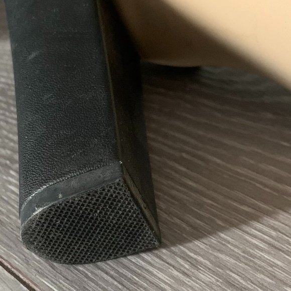 Strappy Black Chunk Heel - Picture 5 of 7